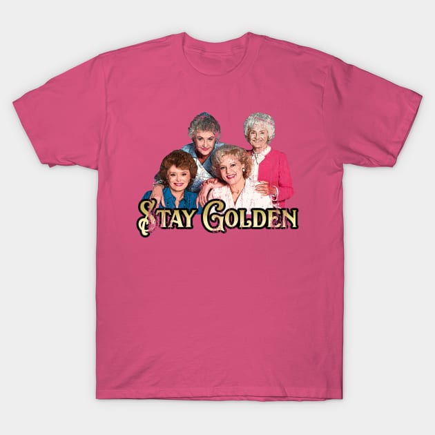 The Golden Girls, distressed T-Shirt by hauntedjack